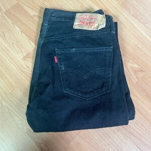 Levi's Black Denim Jeans